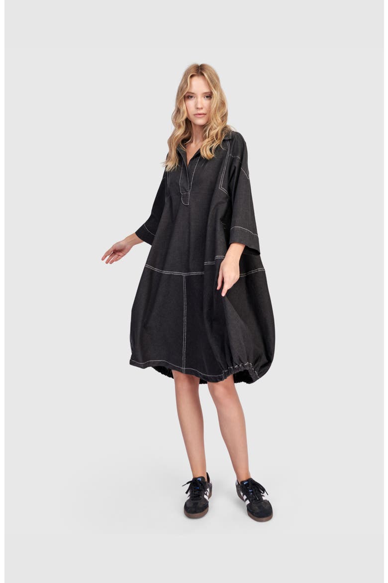 Panama Oversized Shirt Dress