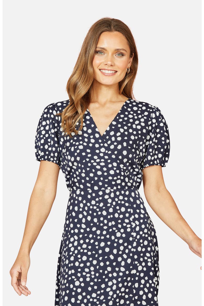 Spot Midi Tea Dress