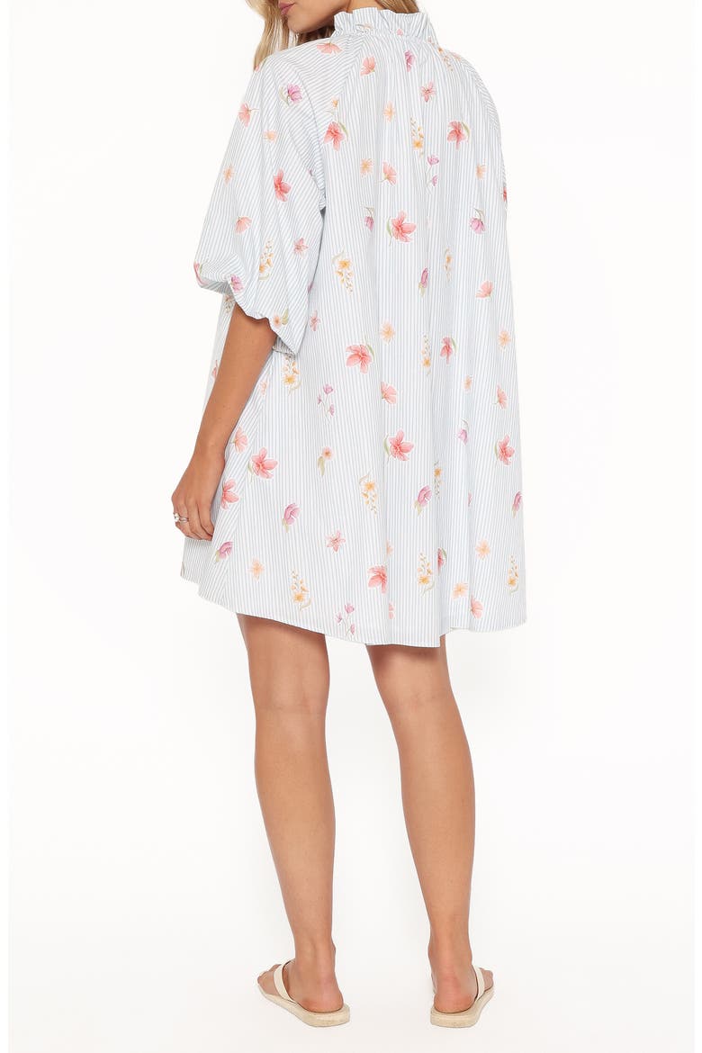 Doran Stripe Cotton Minidress