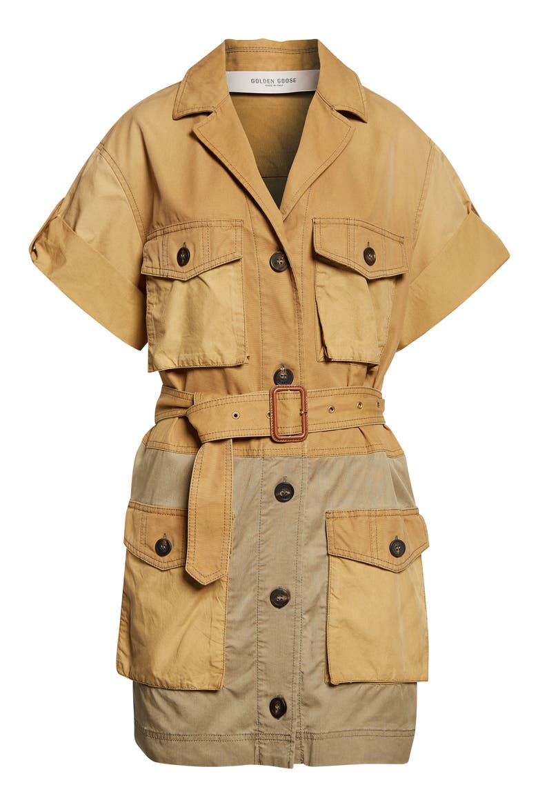 Journey Pamela Saharian Cotton Mini Shirtdress
