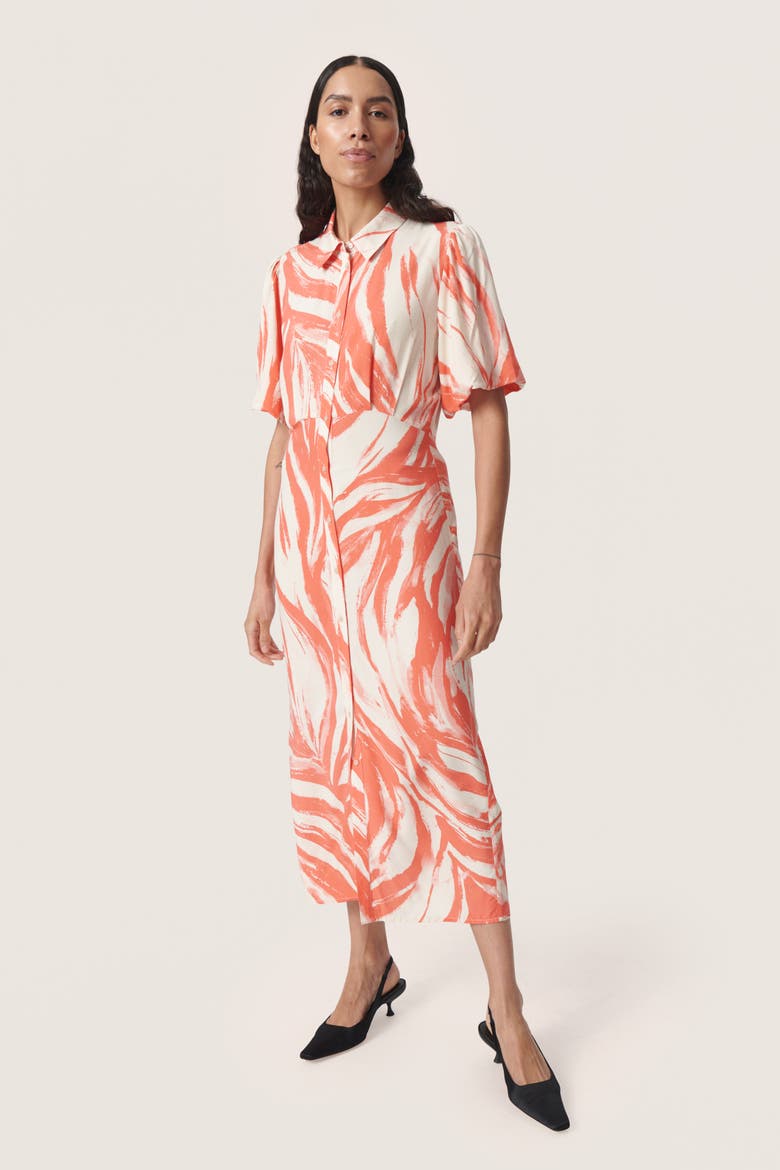 Wynter Midi Half Sleeve Shirt Dress