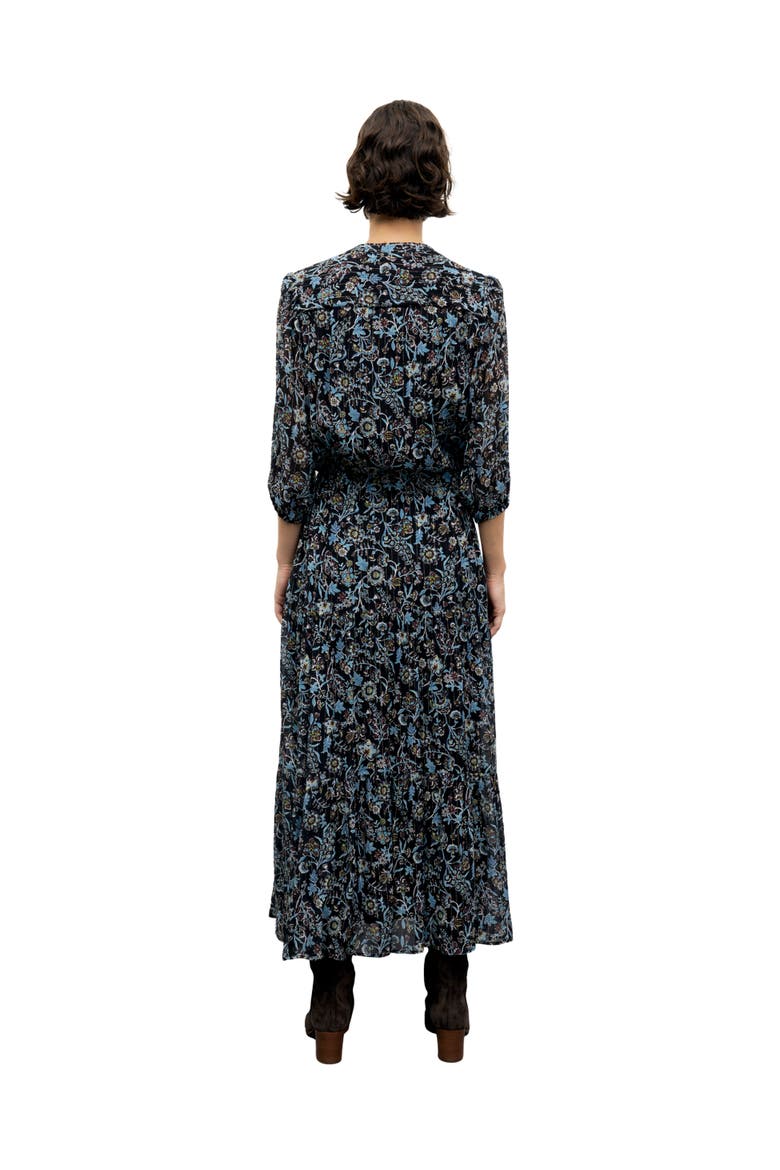 Corie Floral V-Neck Maxi Dress