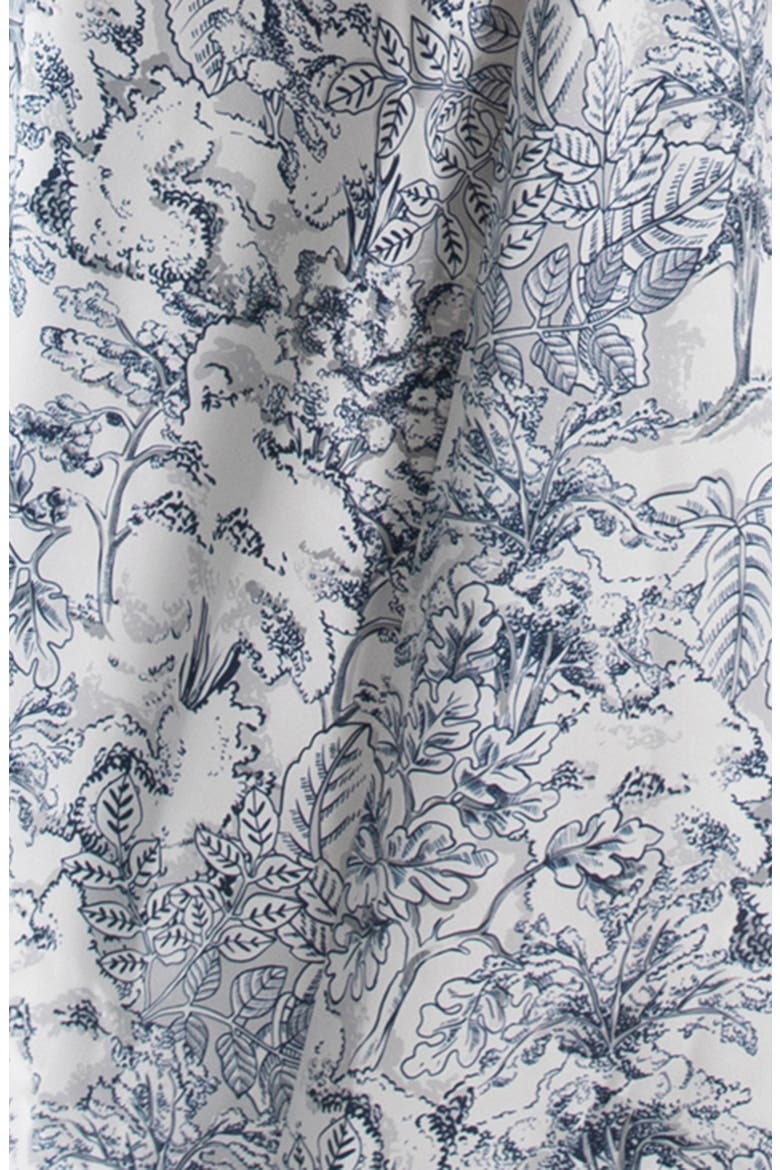 Print Long Sleeve Maternity Dress