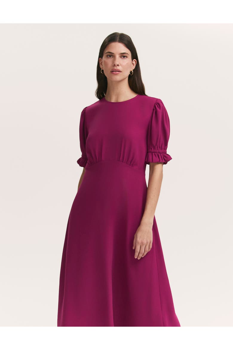 Mela Chiffon Midi Tea Dress
