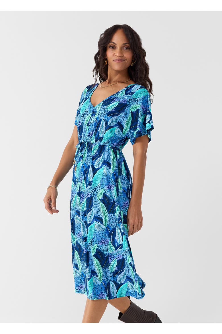 Tie Waist Midi Dress