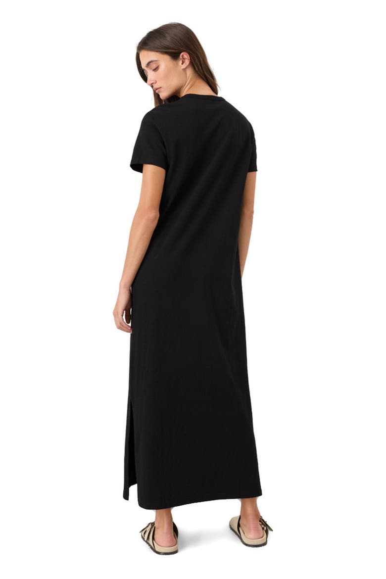 Organic Cotton Soft-Slub Essential Tee Maxi Dress