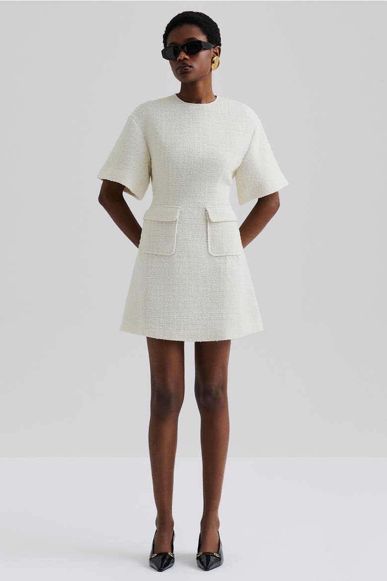 Rayna Boucle Short Sleeve Mini Dress