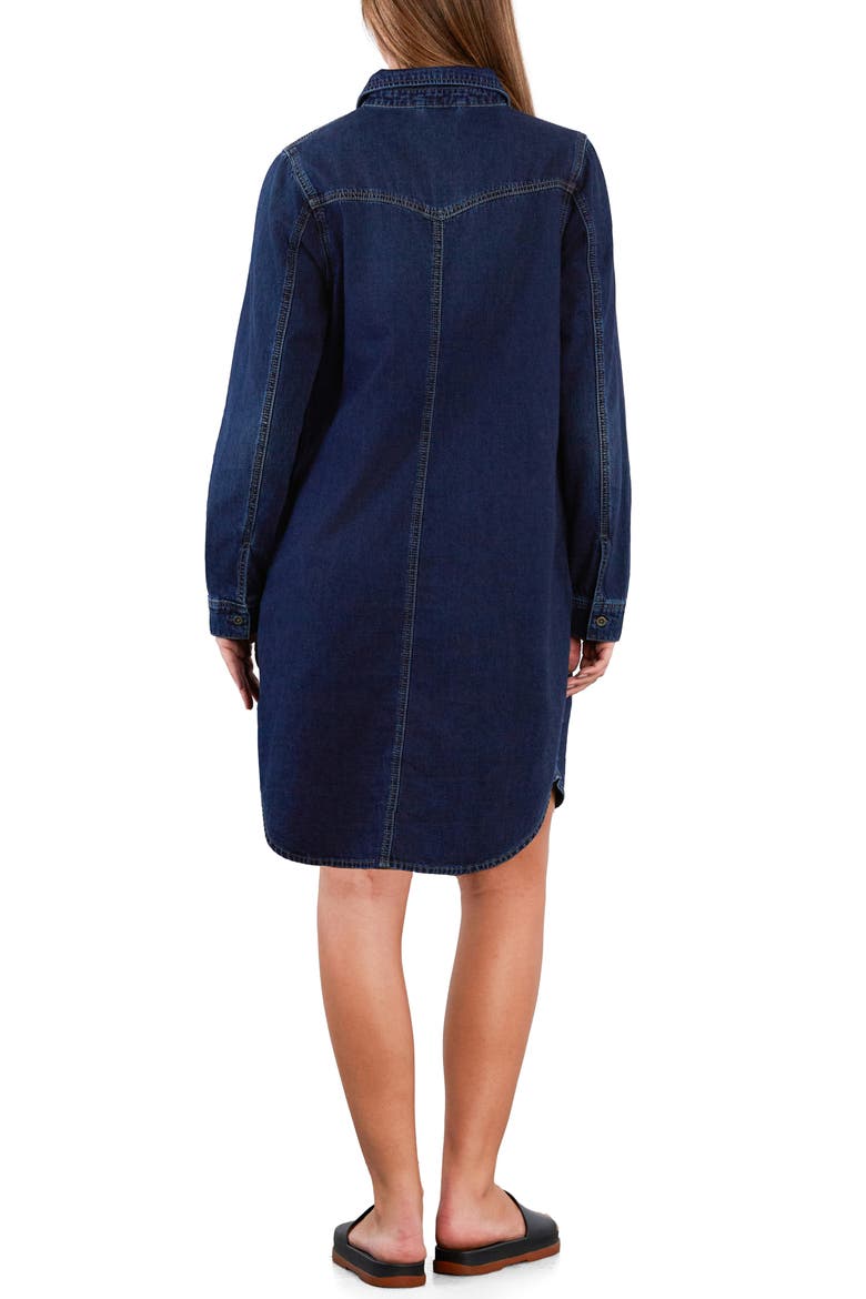 Amanda Long Sleeve Denim Shirtdress