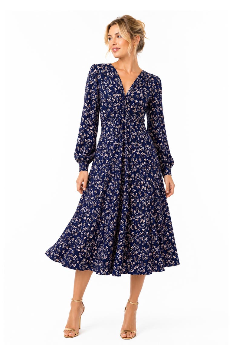 Mollie Knot Midi Dress