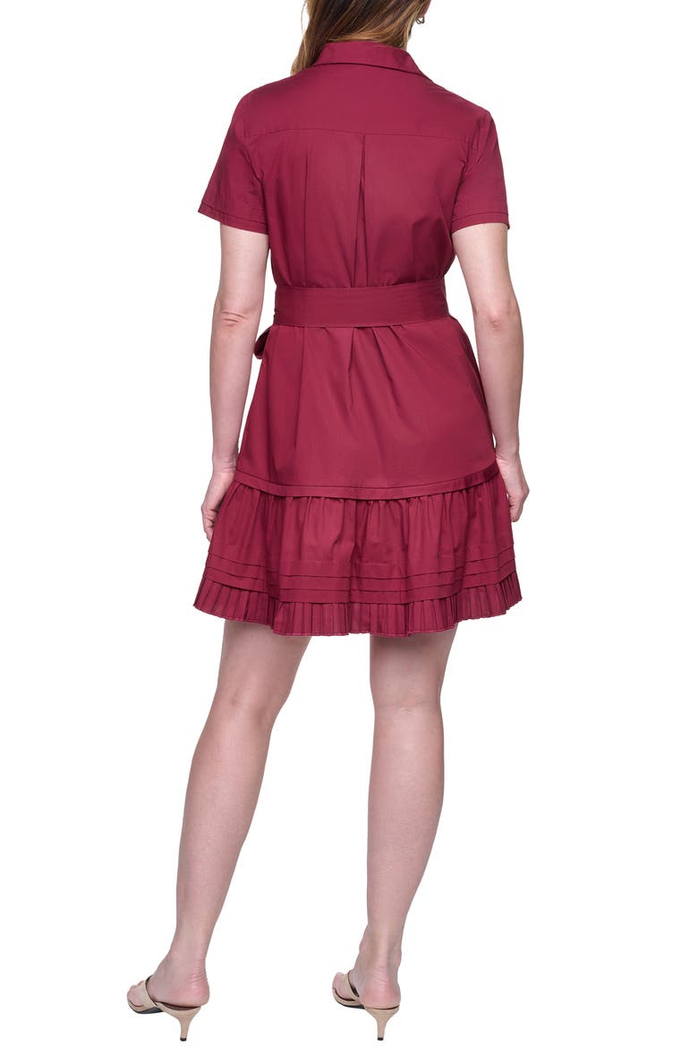 Short Sleeve Cotton Shirtdress