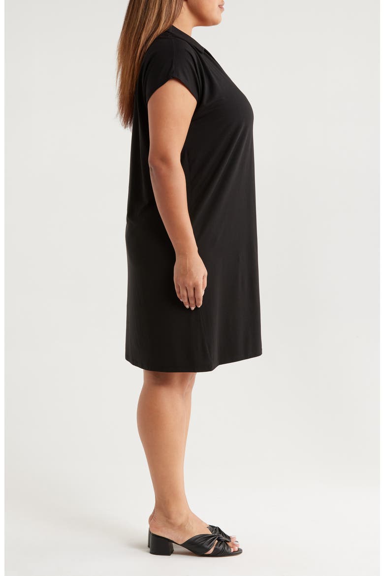 Johnny Collar Jersey Dress