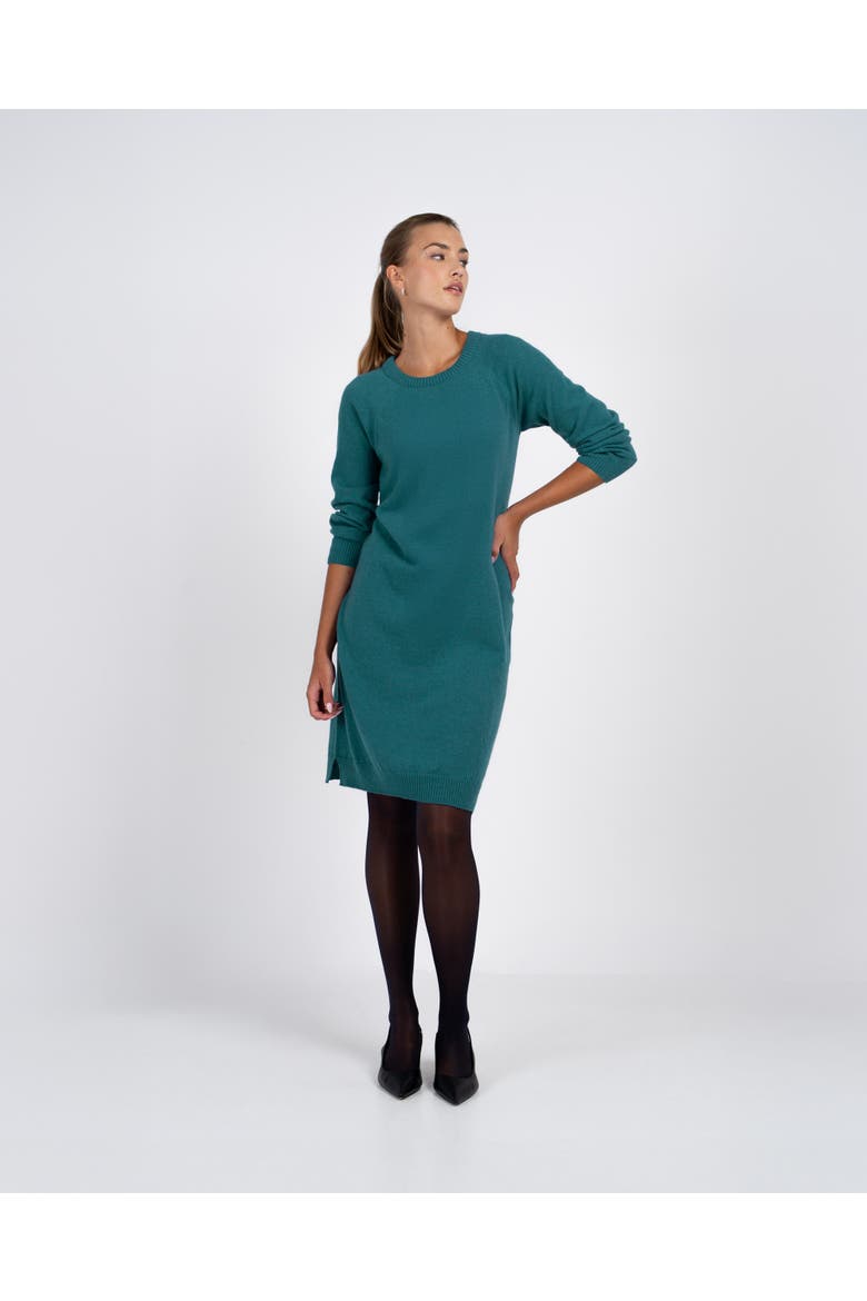 Crew Neck Knitted Dress