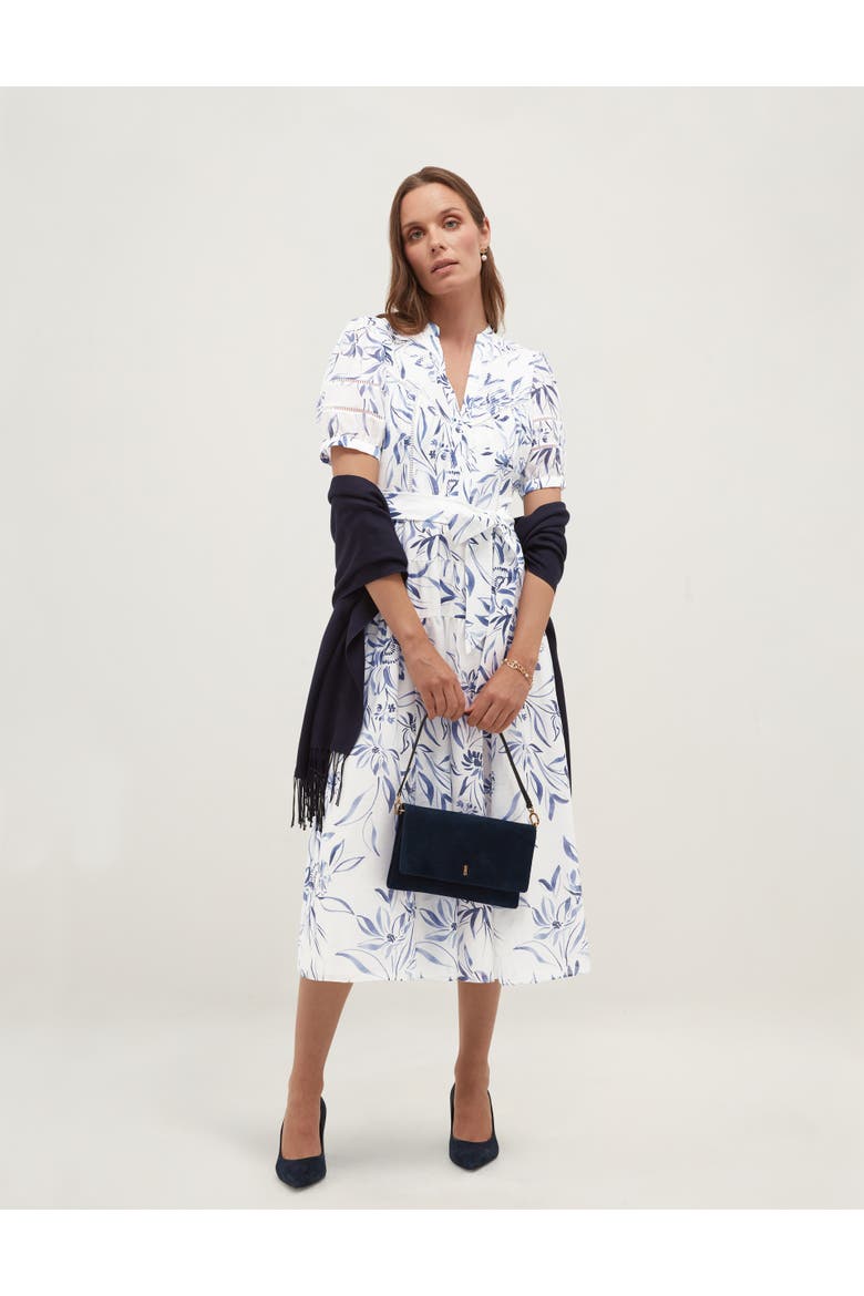 Annabella Floral Print Midi Dress