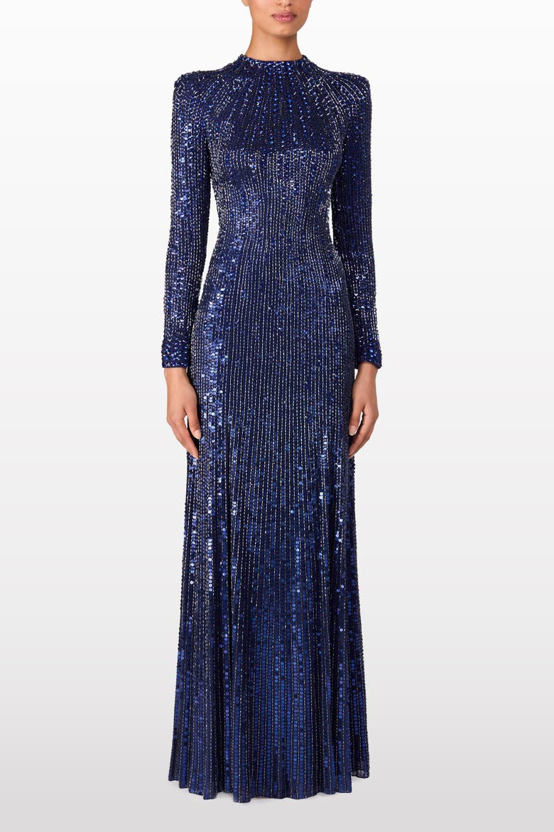 Aurora Sequined Gown