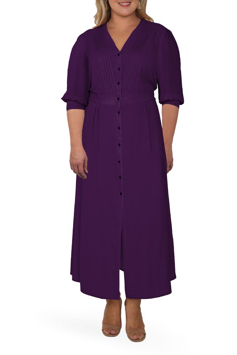 Romantic Pintuck Dress