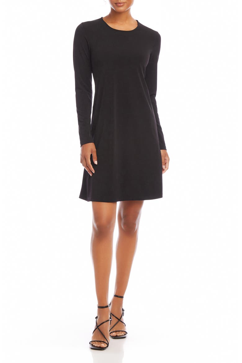 Long Sleeve Travel Jersey Minidress