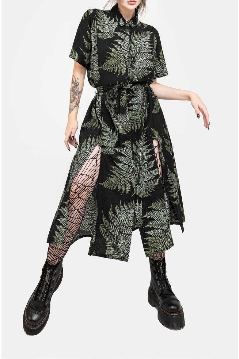 Fern Midi Shirt Dress