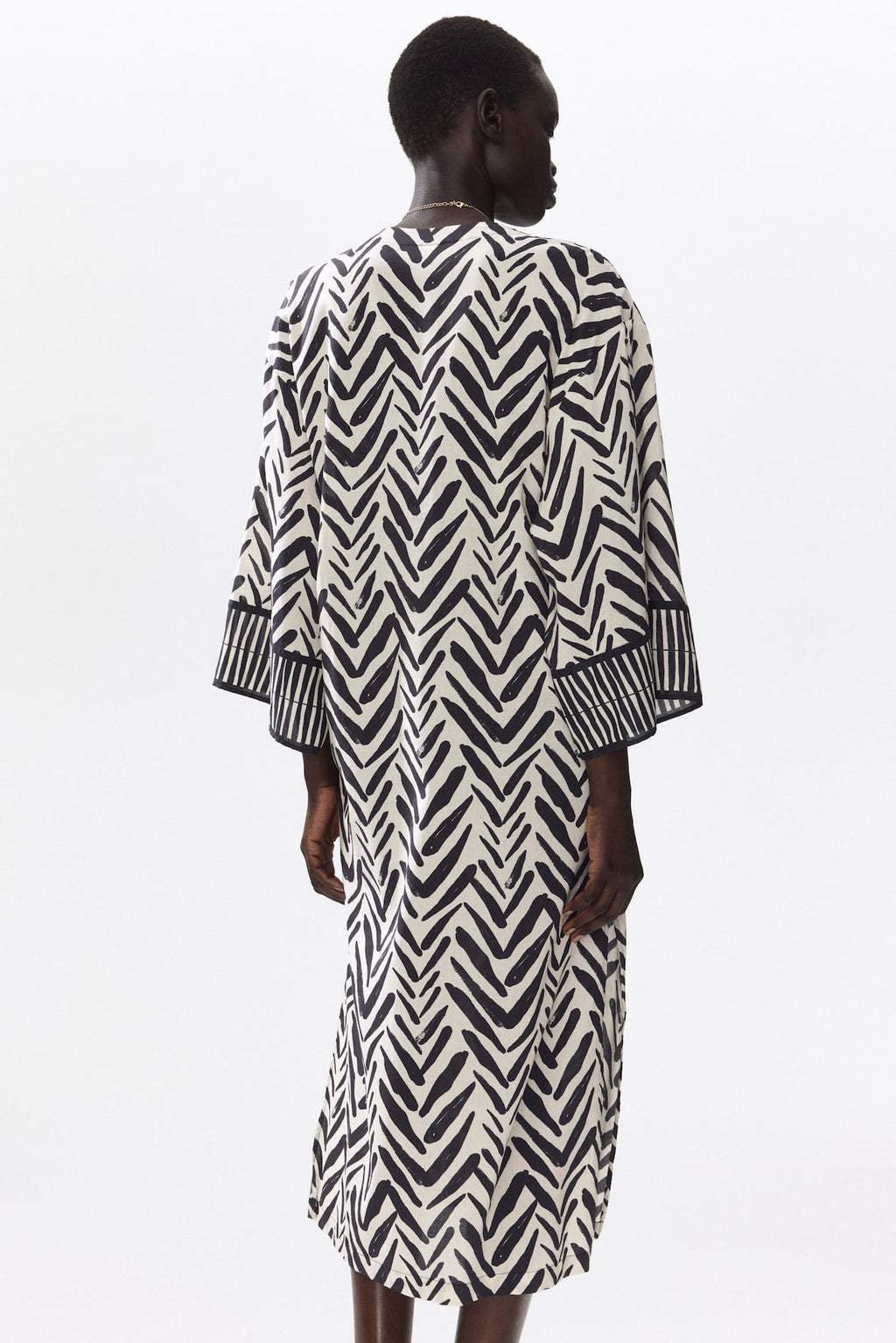 Tie-Belt Tunic Dress