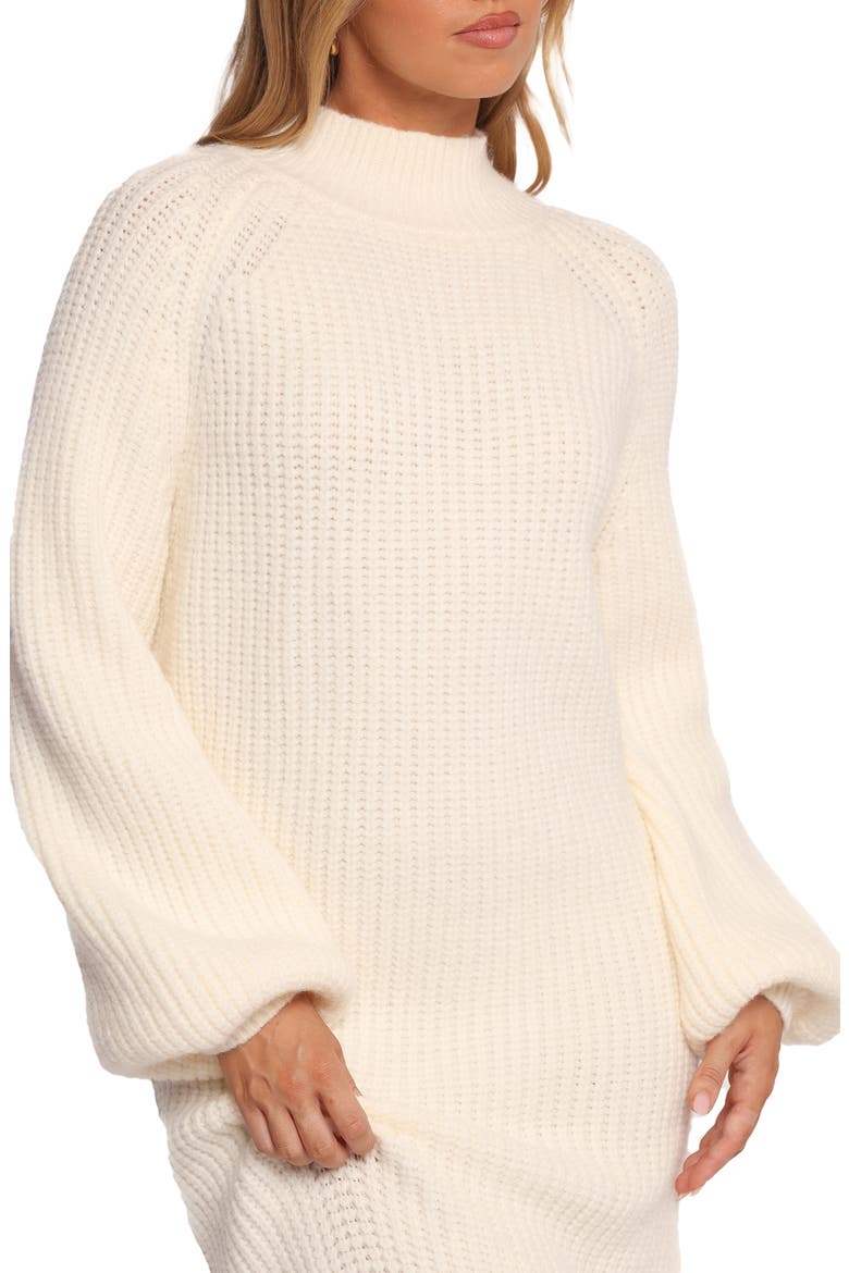 Tobin Mock Neck Long Sleeve Maxi Sweater Dress