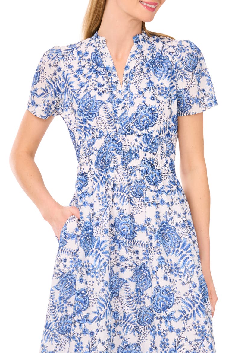 Floral Cotton Maxi Dress