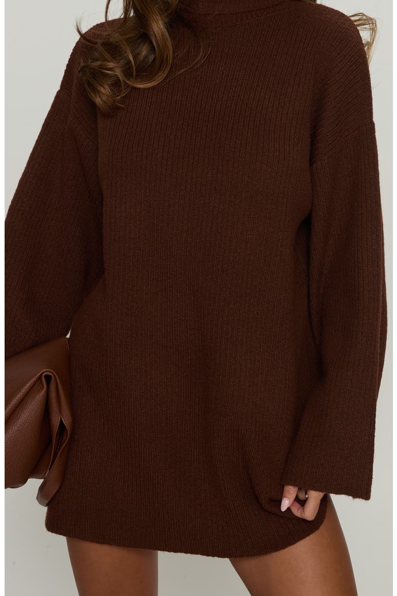 Sonelle Long Sleeve Knit Minidress