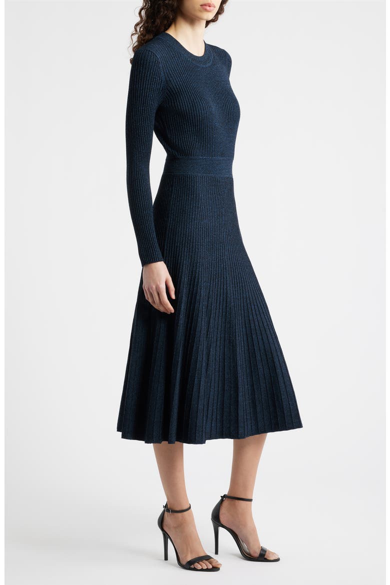 The Sandra Long Sleeve Sweater Dress