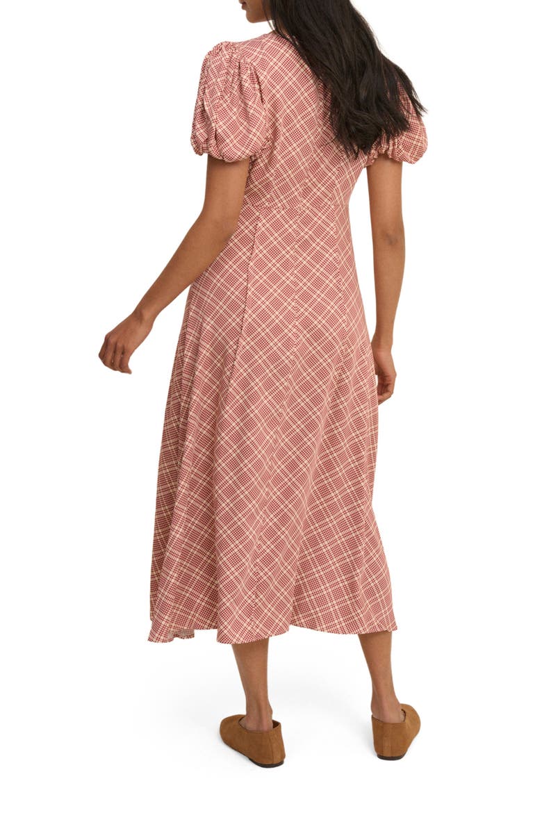 Quinn Puff Sleeve Midi Dress