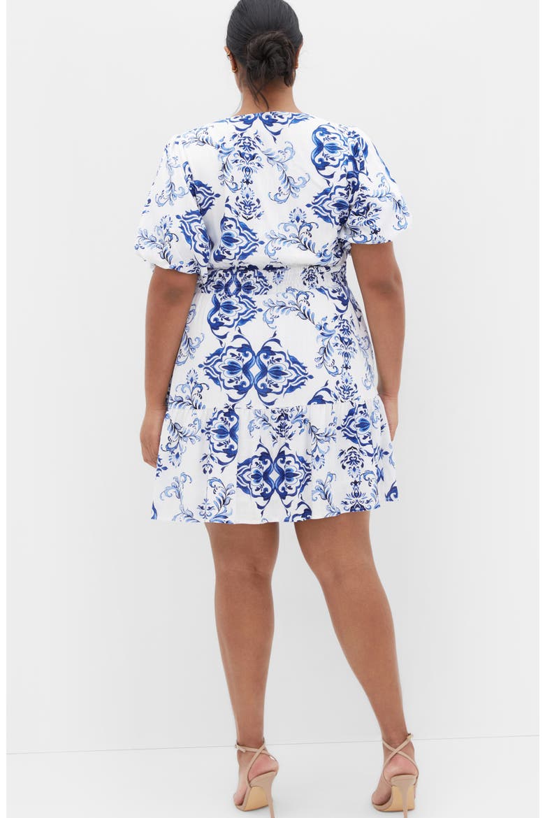 Winslow Print Puff Sleeve Dress