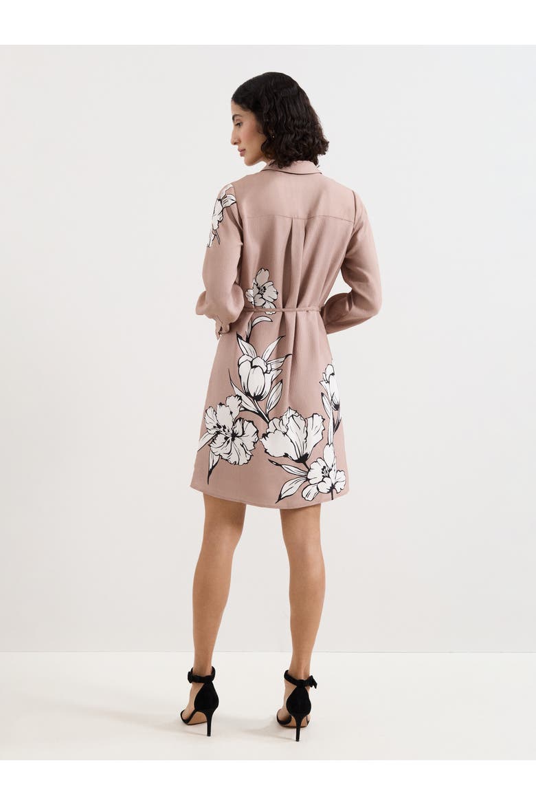 Kendra Belted Shirt Dress