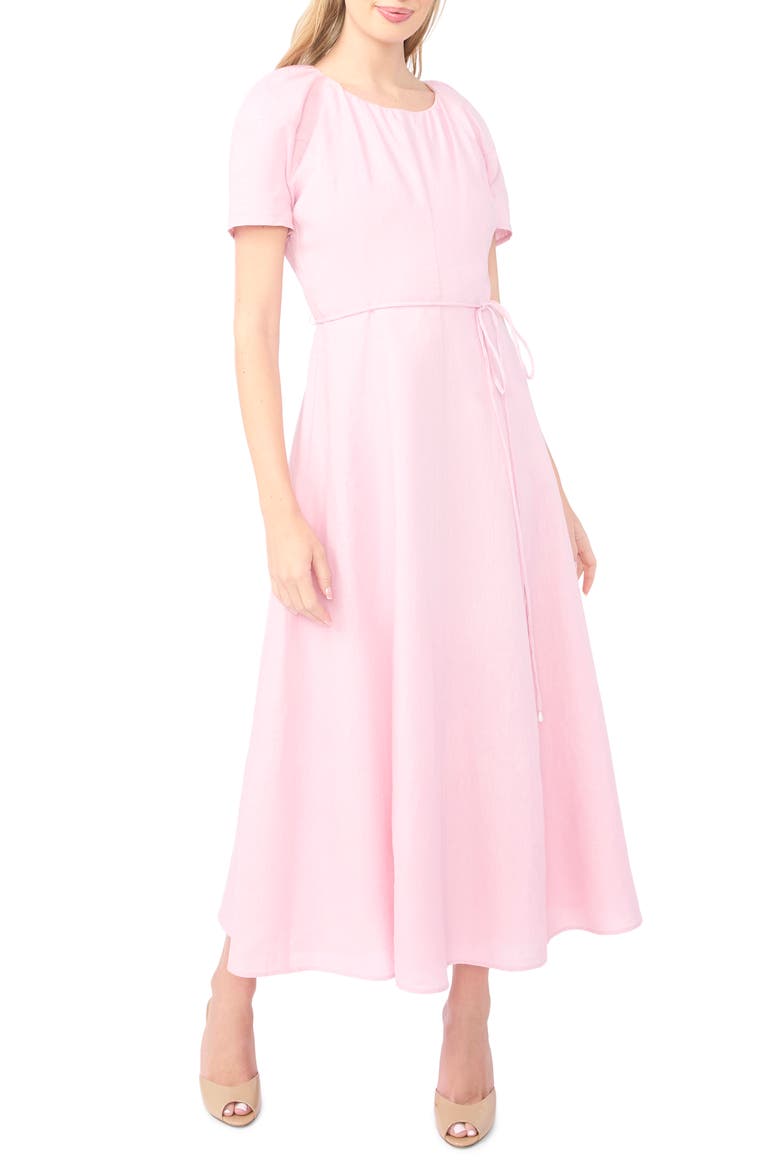 Allison Raglan Sleeve Linen Maxi Dress