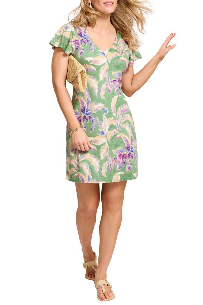 Darcy Norte Floral Stretch Ponte Dress