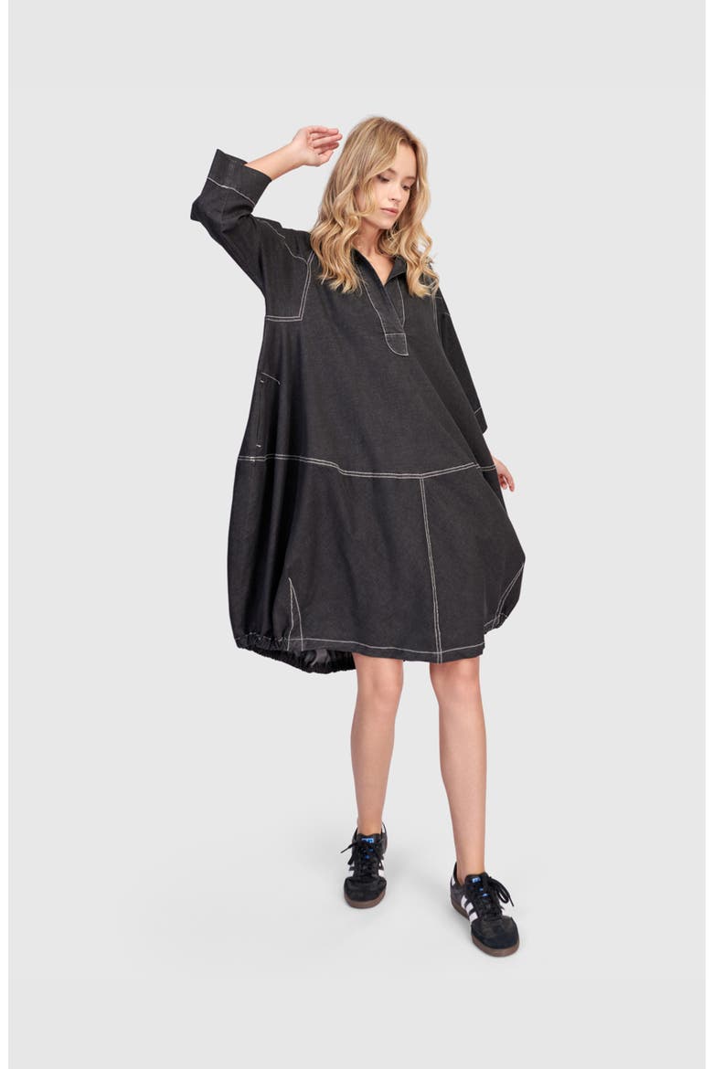Panama Oversized Shirt Dress