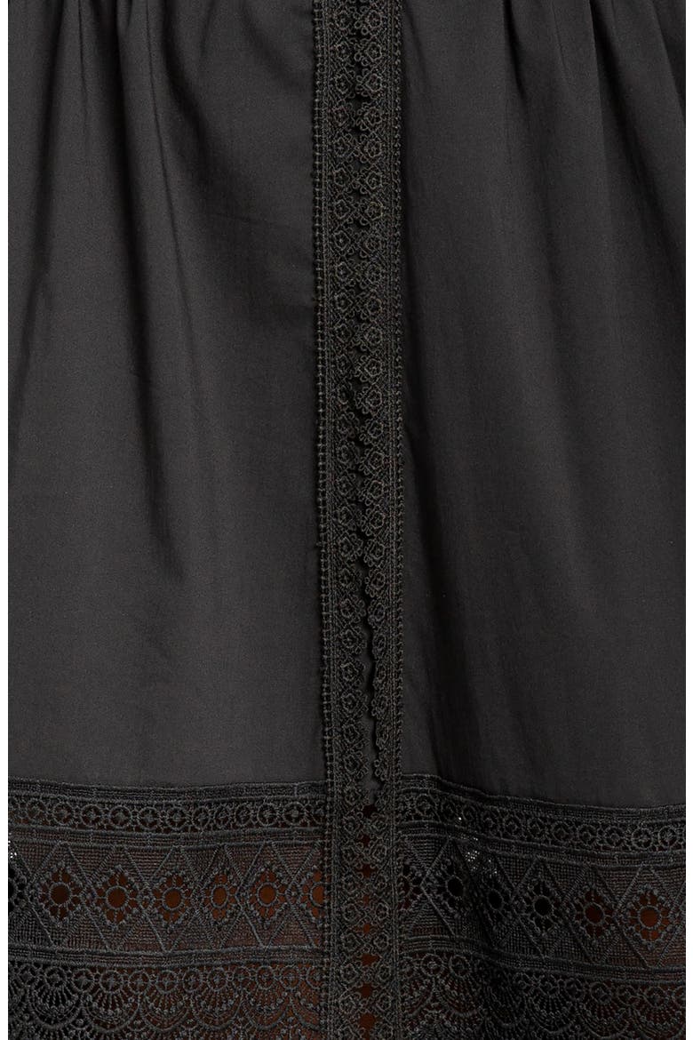 Puff Sleeve Lace Maxi Dress