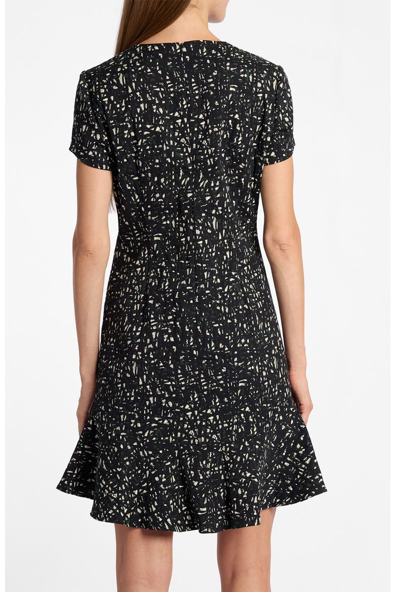 Moira A-Line Sheath Dress in Stretch Jacquard