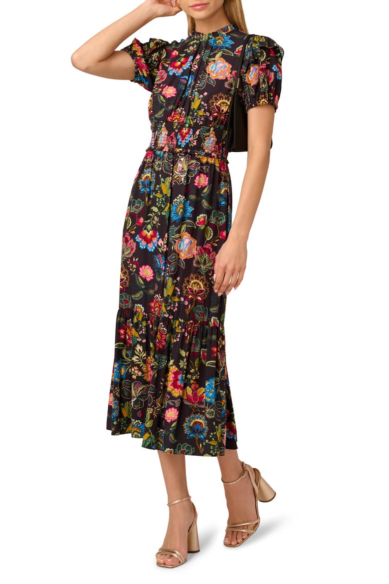 Print Midi Dress