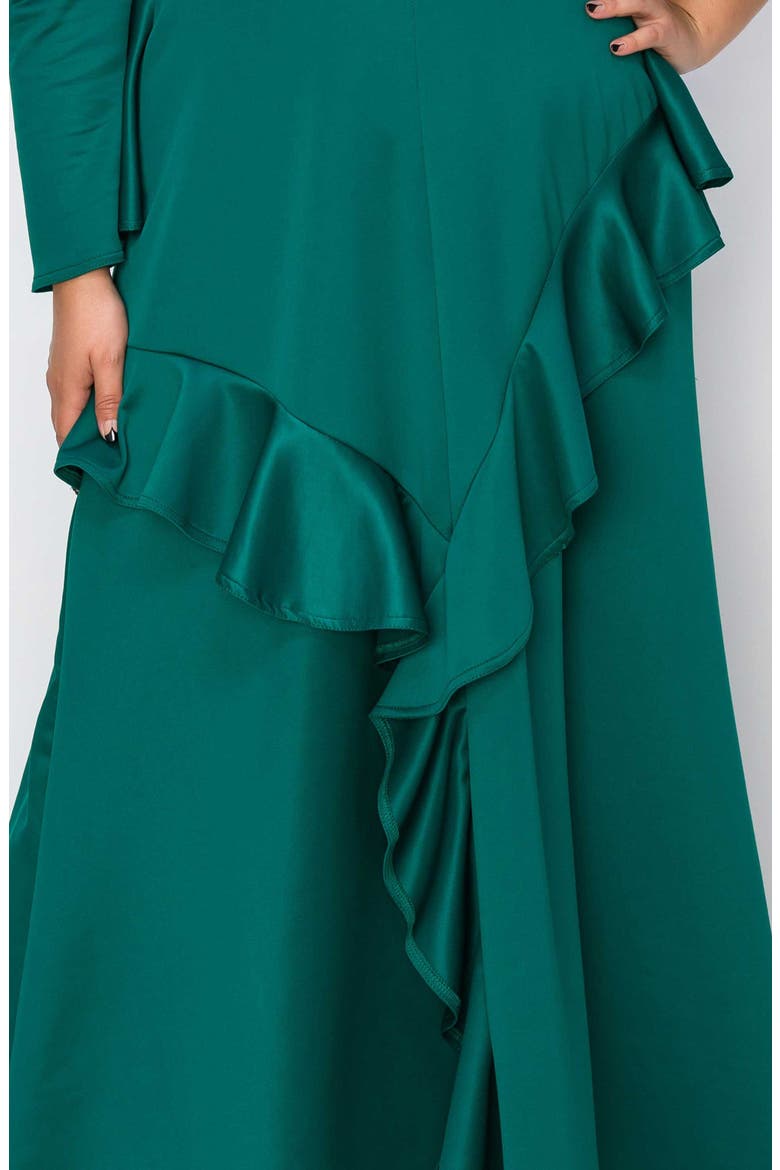 Vivienne Ruffle Maxi Dress