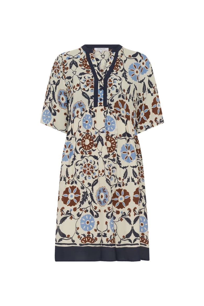 Romaine Printed Tunic Dress