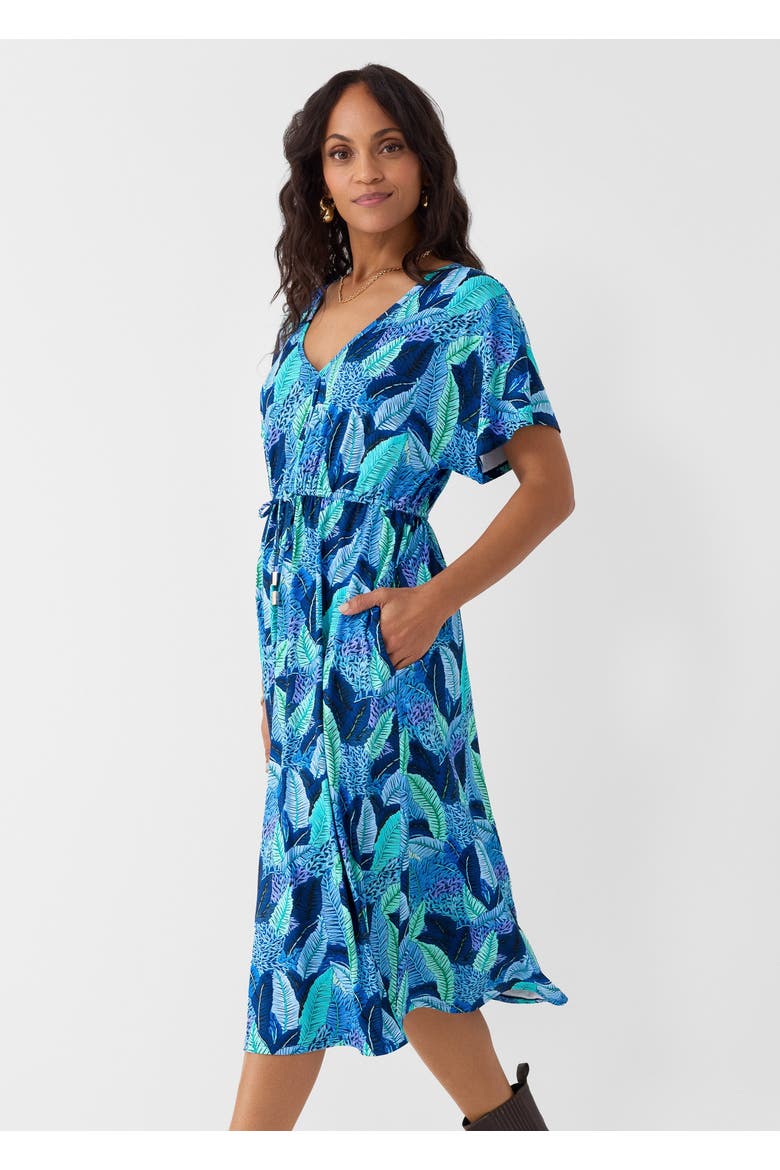 Tie Waist Midi Dress
