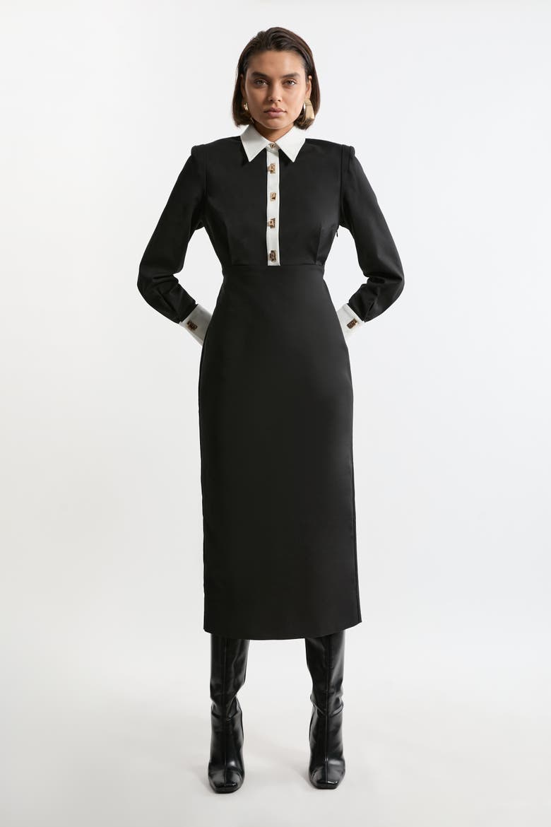 Petite Maxi Shirt Dress