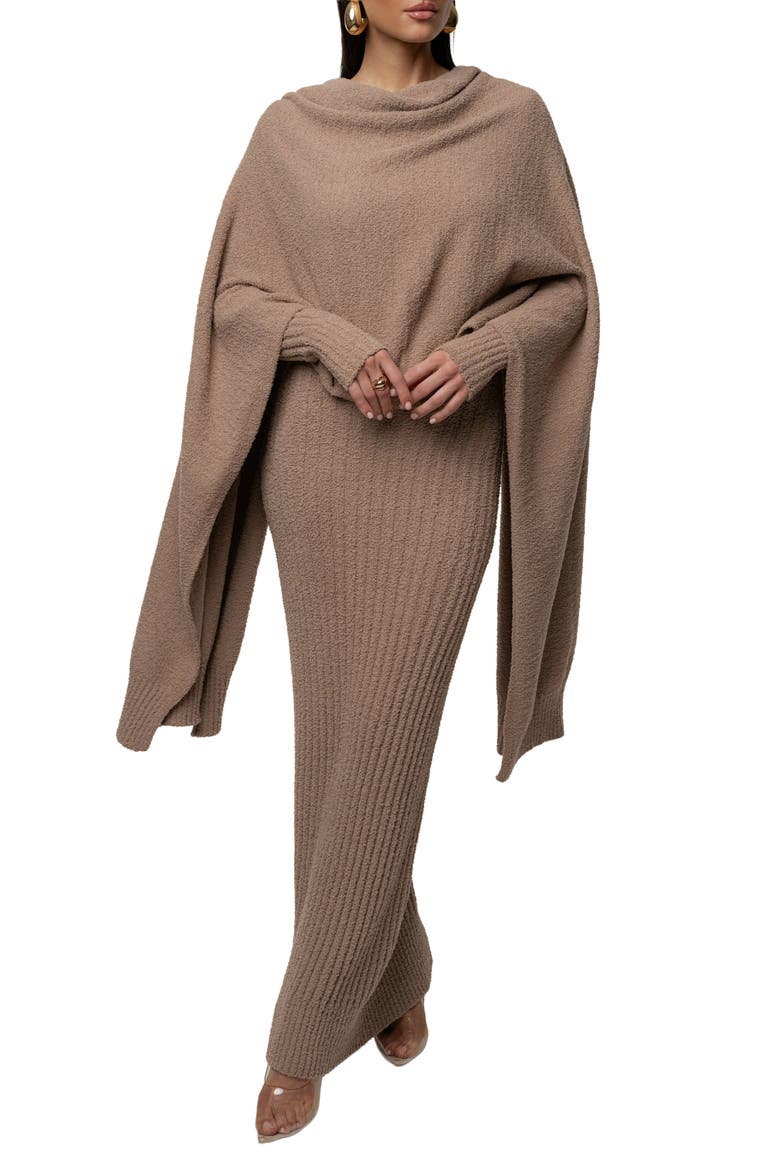 First Class Ribbed Maxi Dress