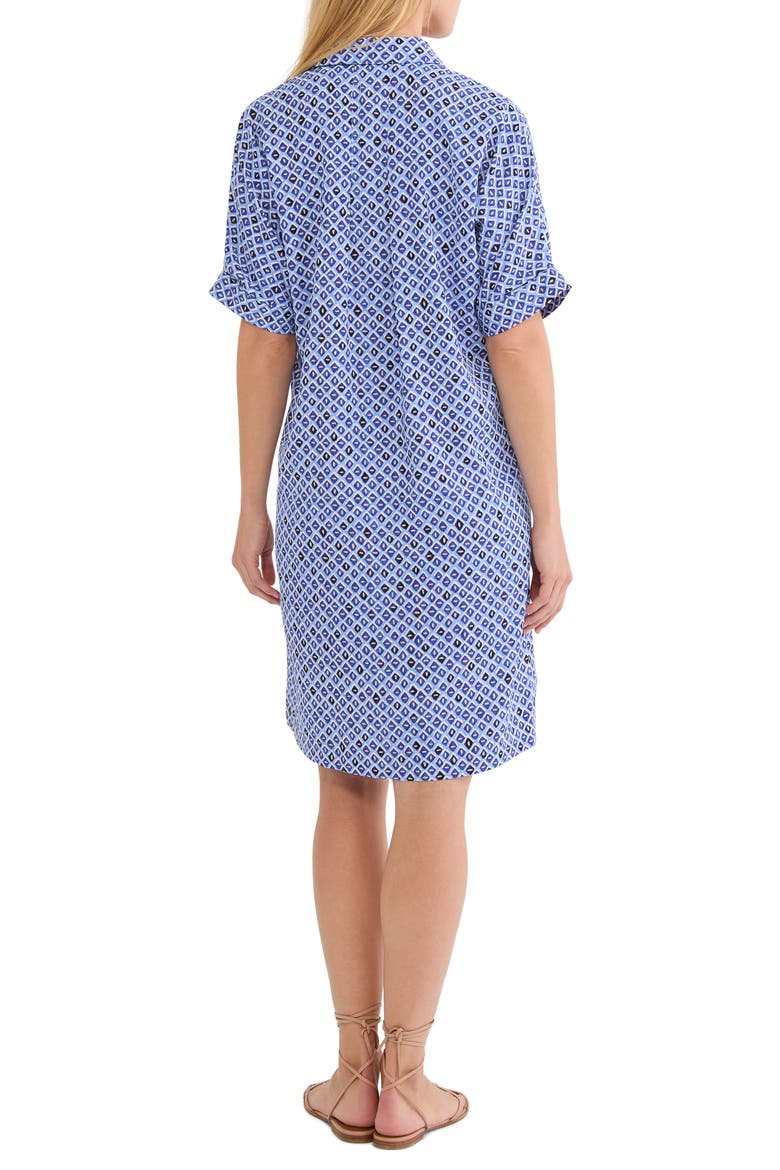 Devon Mosaic Print Shift Dress