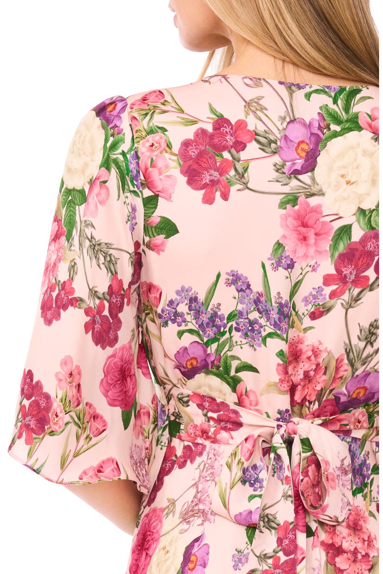 Briar Floral Flutter Sleeve Midi Dress