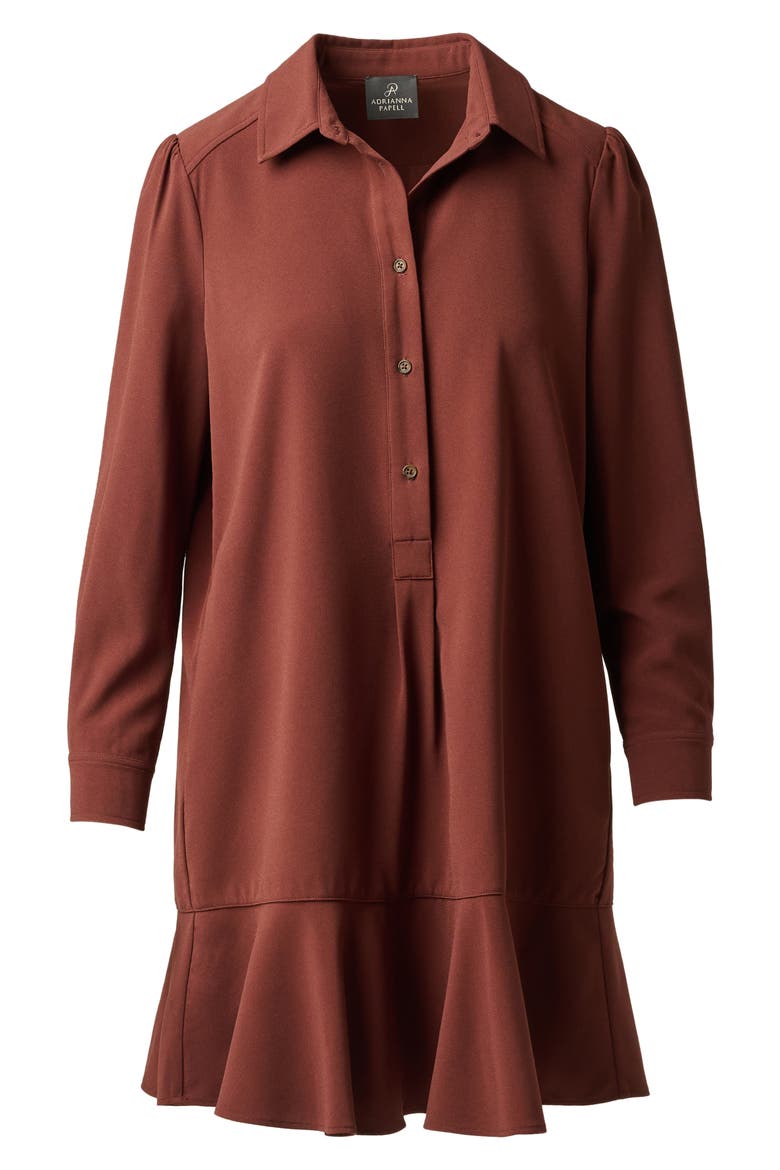 Hailey Button-Up Shift Shirtdress