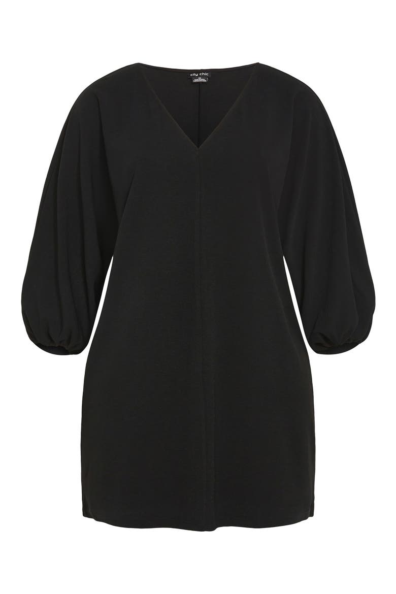 Oakleigh Long Sleeve Shift Minidress