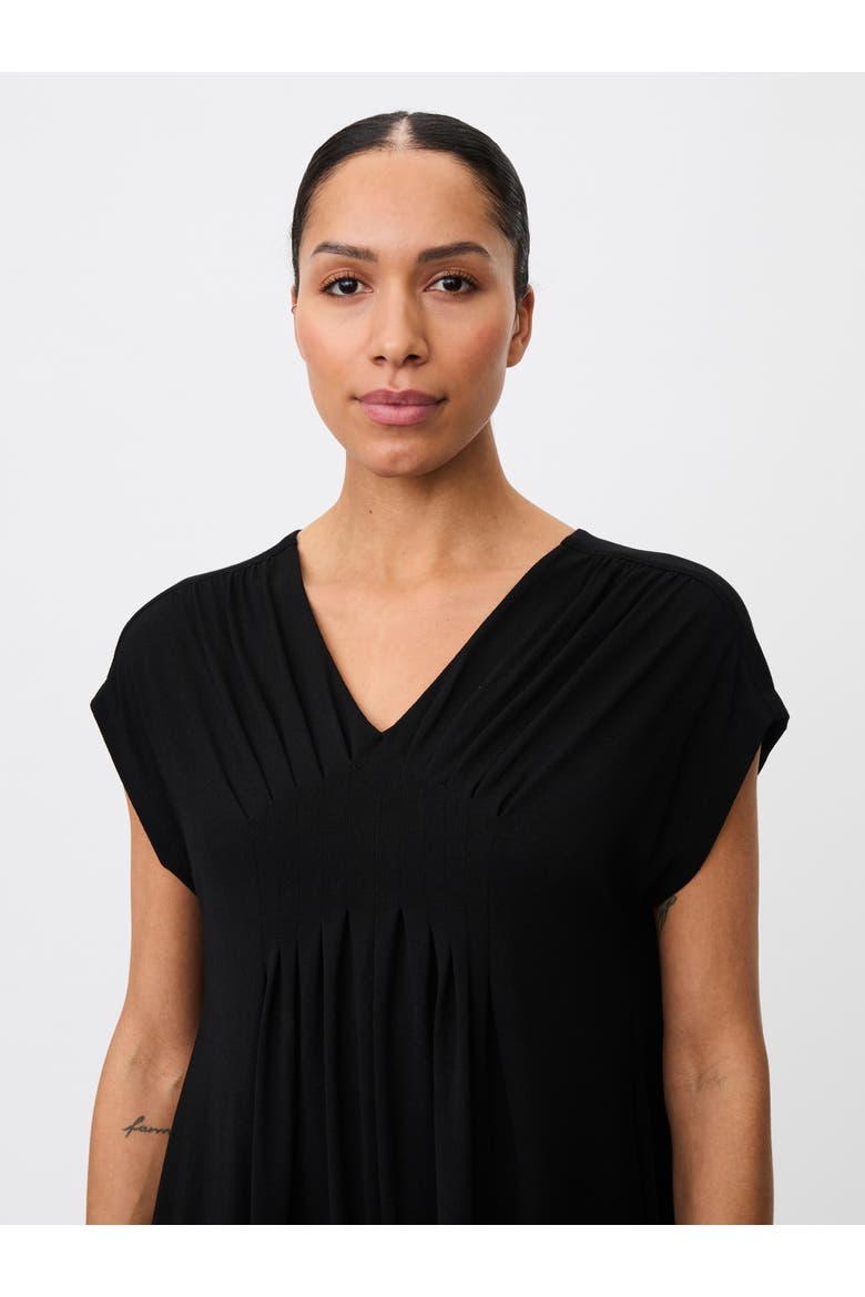 V-Neck Midi Dress