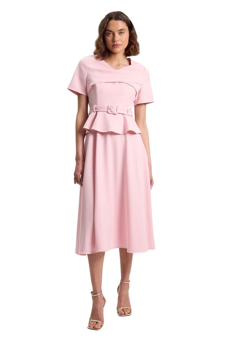 Belted Midi Dress