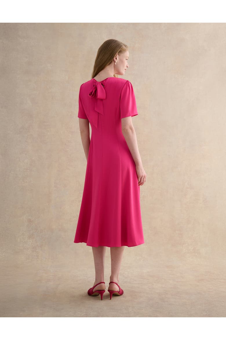 Camille Satin Midi Dress