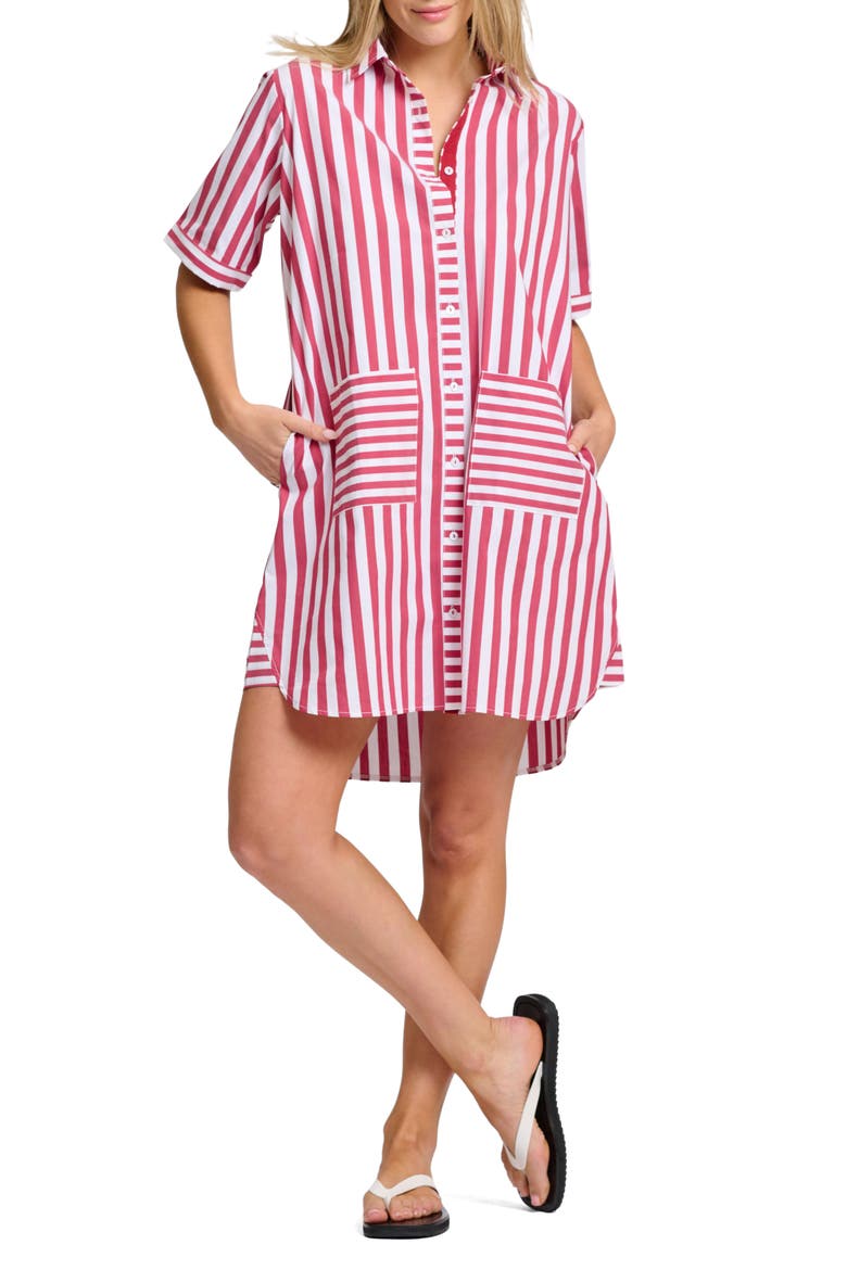 Clara Striped Minidress