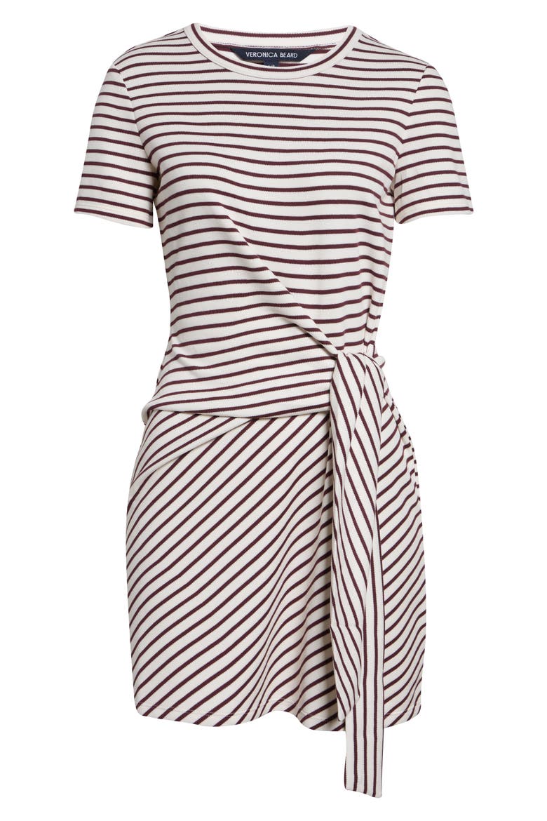 Elvaris Stripe Short Sleeve Minidress