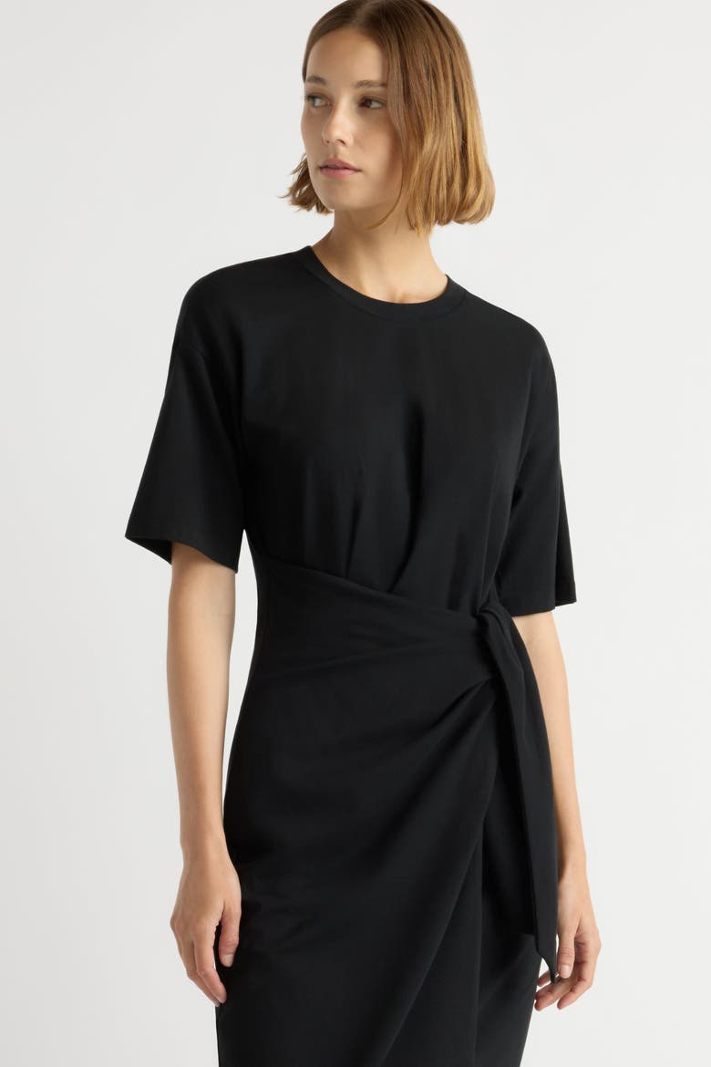Noa Organic Cotton T-Shirt Wrap Dress